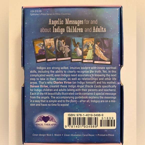 Doreen Virtue - Indigo Angel Oracle Cards – July 15, 2013 Hay House Publishing - Picture 4 of 4